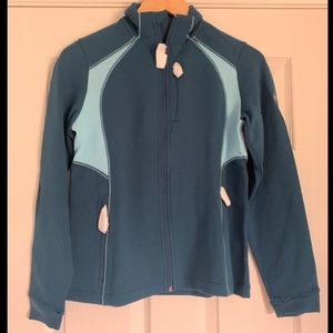 Teal Smartwool Full-zip